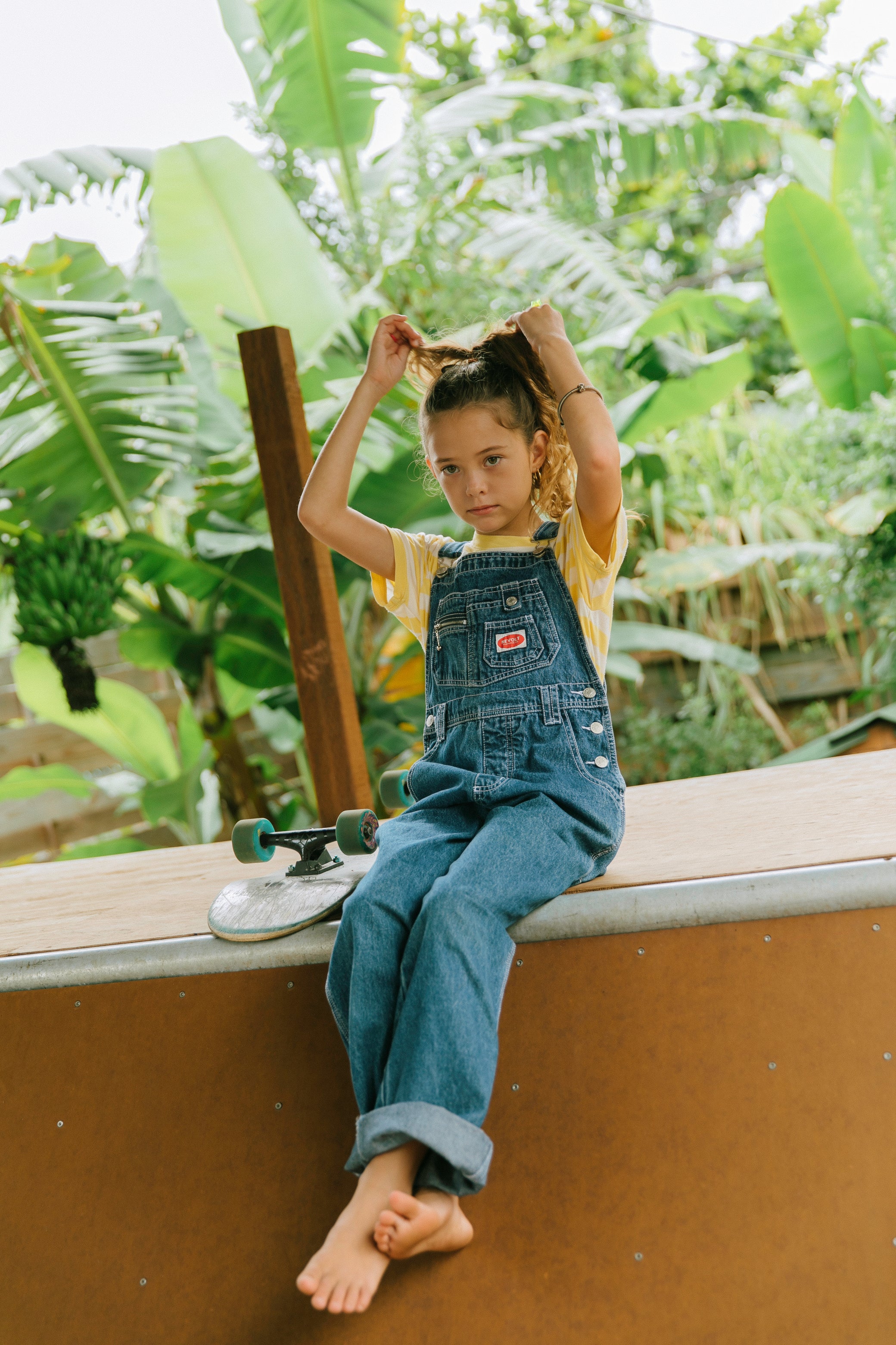 Wearing Overalls Girls Jean Overalls Denim Overalls Avo Vintage