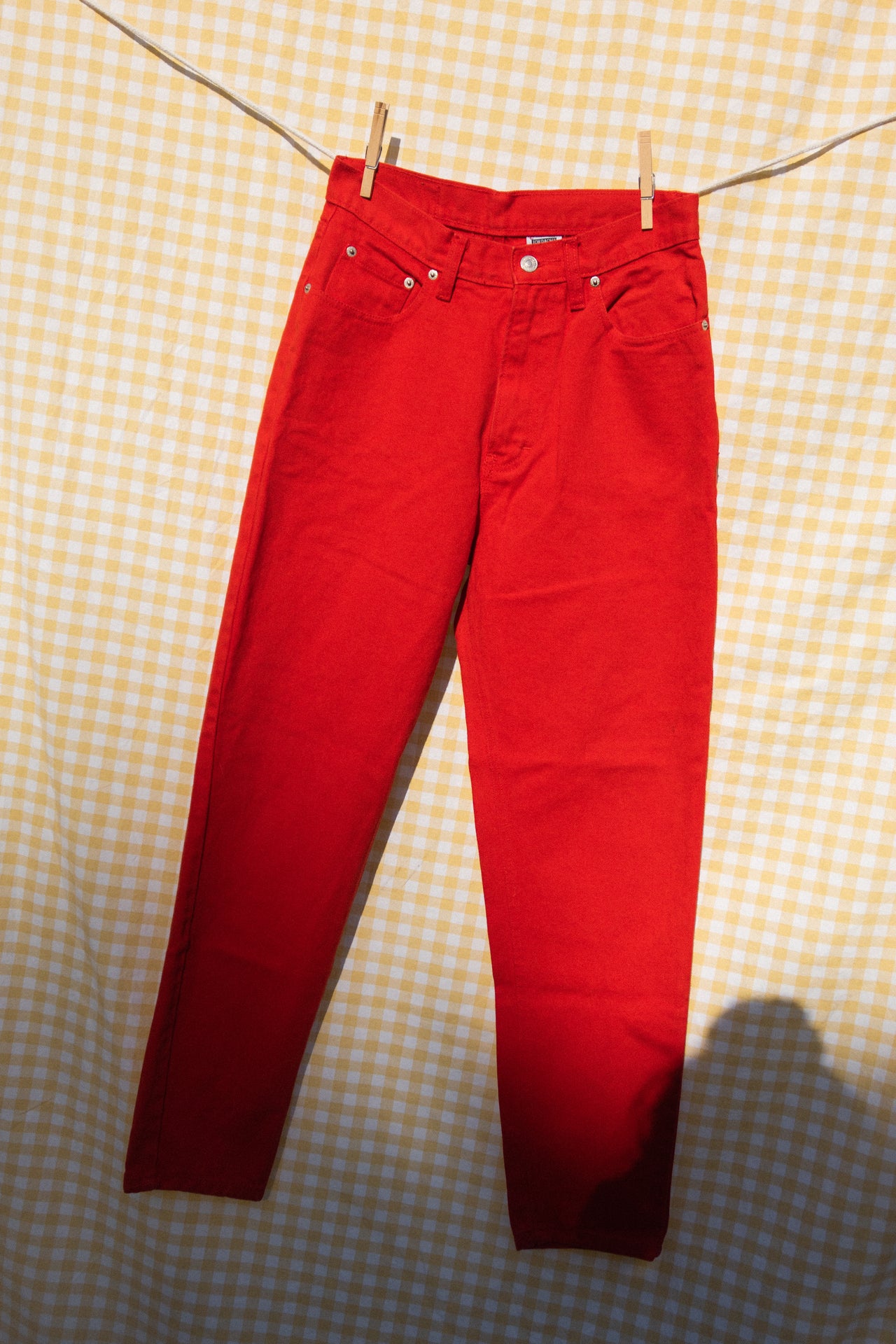 jordache red jeans