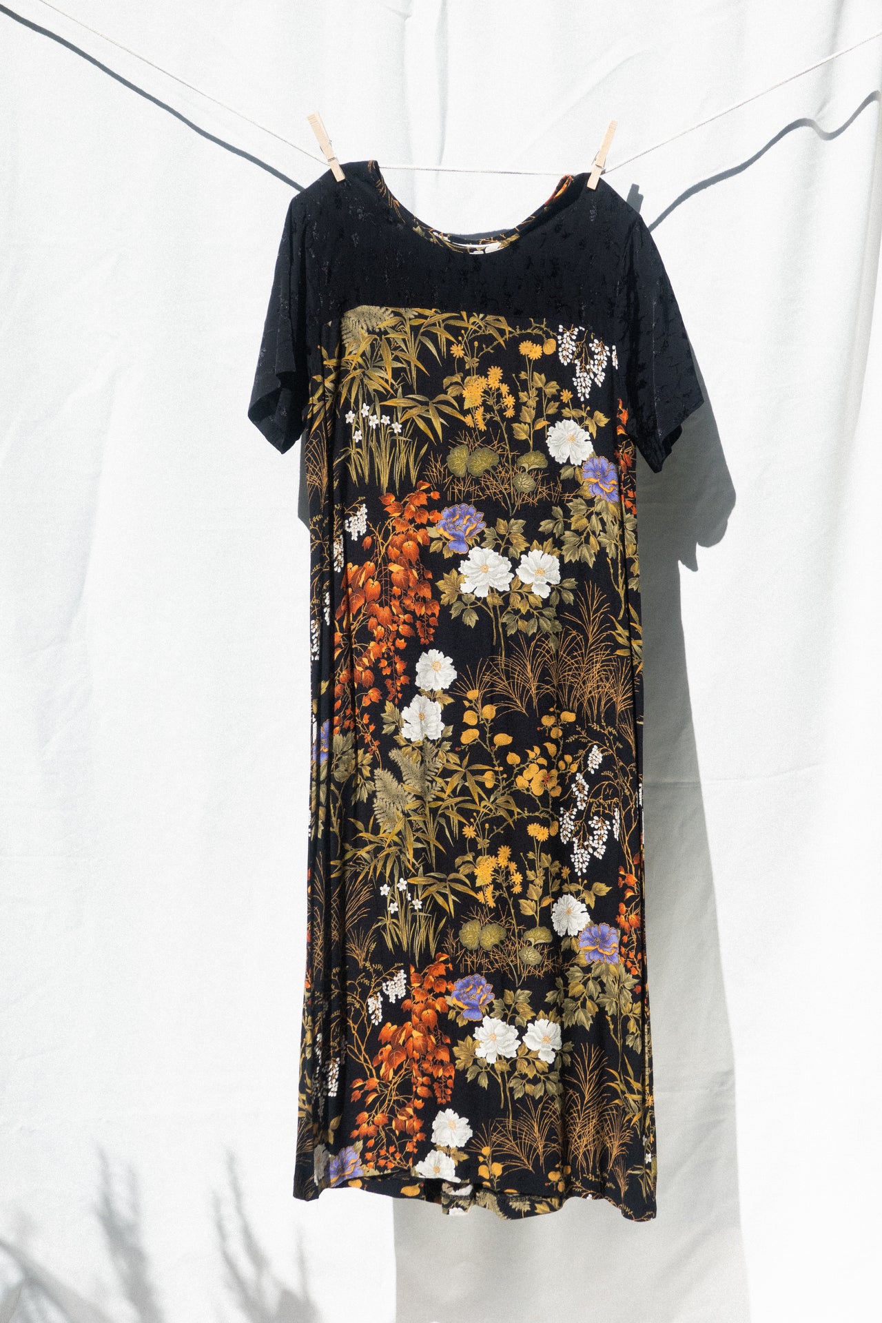 Black Floral Dress